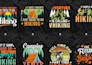create bulk custom t shirt design for clothing brand and pod
